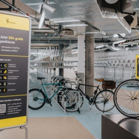 Bild Zutritts- und Bezahlsystem Velostation Bern
